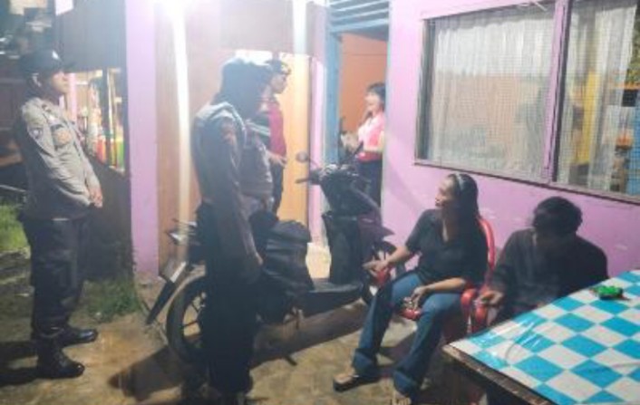 Cegah Narkoba dan Miras, Polsek Koto Gasib Intensifkan Razia THM