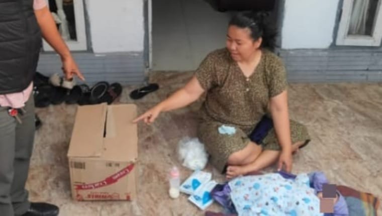 Bayi Terlantar Ditemukan Warga di Jalan Rajawali Pekanbaru, Polisi Lakukan Penyelidikan