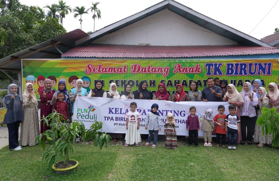 Tingkatkan Kualitas Pengasuhan, PLN NP UP Tenayan Lakukan Pelatihan Parenting Bersama Orang Tua dan Pengasuh TPA Biruni