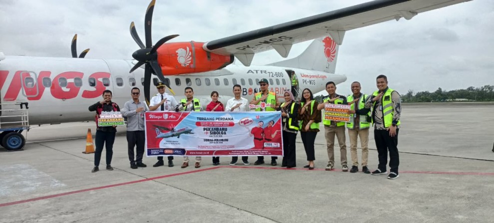 Rute Baru Wings Air Pekanbaru - Sibolga Resmi Beroperasi, Perkuat Konektivitas Sumatera