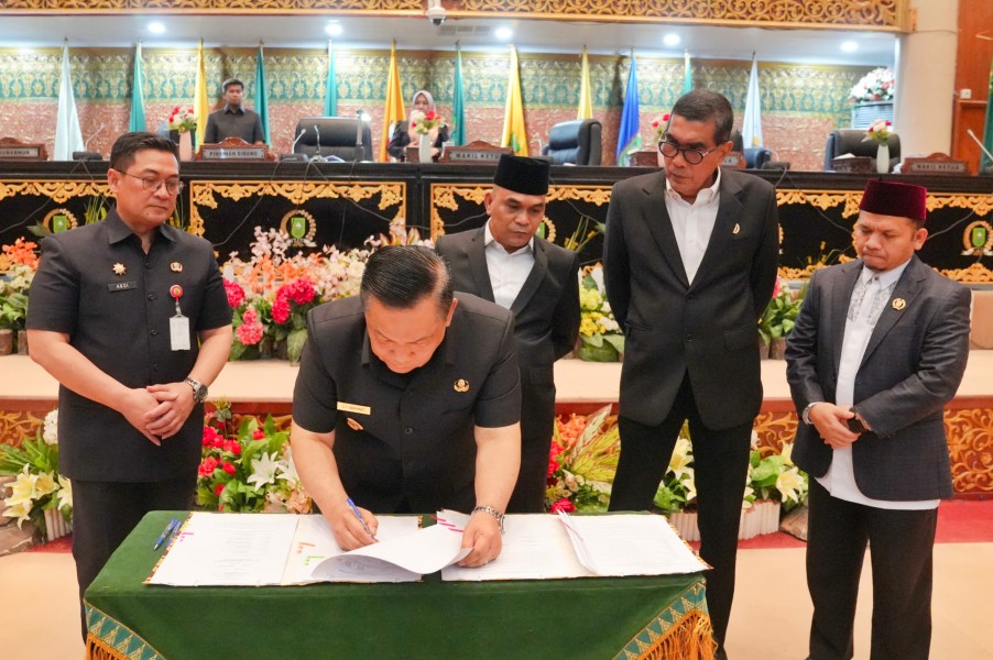 APBD-P Riau 2026 Disepakati Naik Rp57 Miliar, Fokus untuk Tunda Bayar