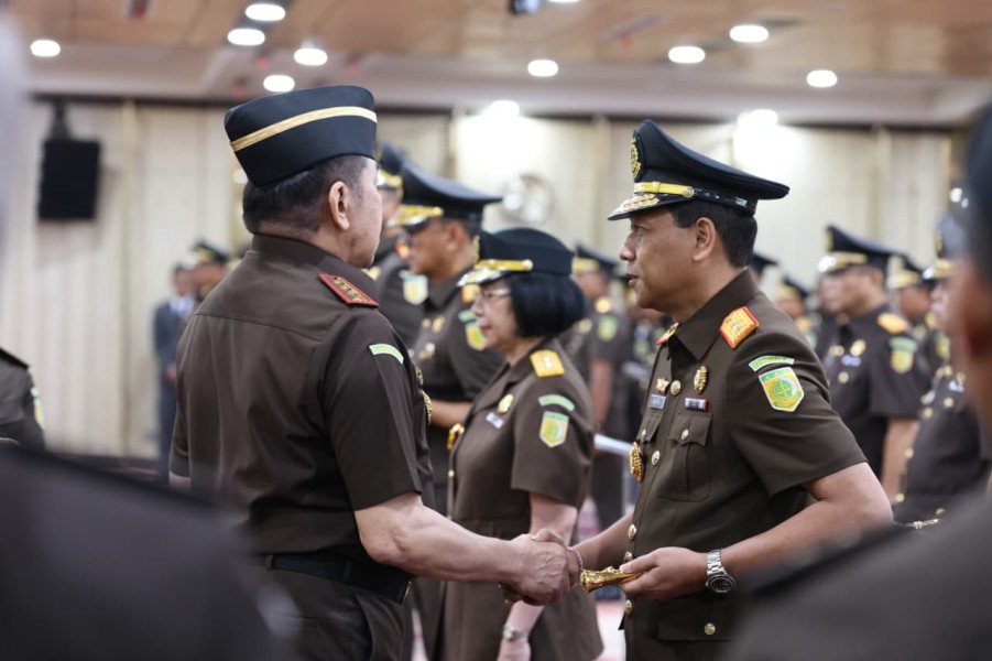 I Dewa Gede Wirajana Pimpin Kejati Riau, Jaksa Agung Tekankan Integritas