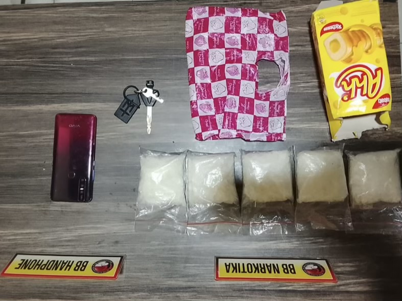 Polres Inhil Tangkap Pengedar dan Amankan 511,3 Gram Sabu