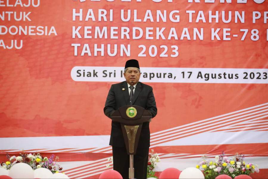 Sempena Hut RI Ke 78 Bupati Alfedri Ajak Semua Pihak Bersama