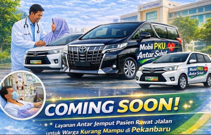 Ready 24 Jam, Kendaraan Mewah Jabatan Wako Pekanbaru Bakal Dijadikan Antar Jemput Pasien
