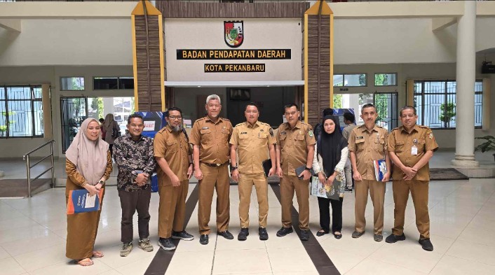 Gali Strategi Tingkatkan PAD, Bapenda Siak Kunjungi Bapenda Pekanbaru