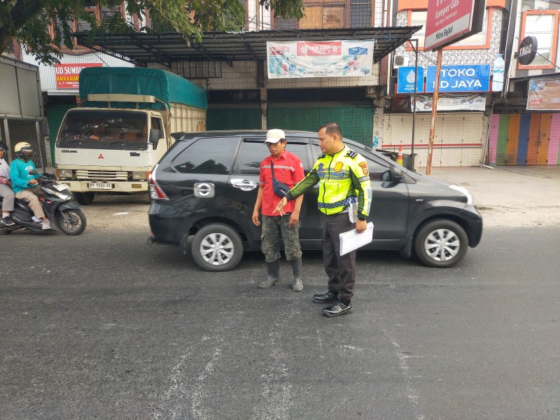 Tabrak Lari Maut di Tuanku Tambusai, Pekerja Marka Jalan Tewas Bersimbah Darah