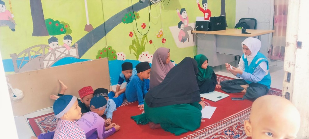 PLN NP UP Tenayan Dukung Monitoring Tumbuh Kembang Anak melalui Program TAMASYA di TAS Ibu Mithali