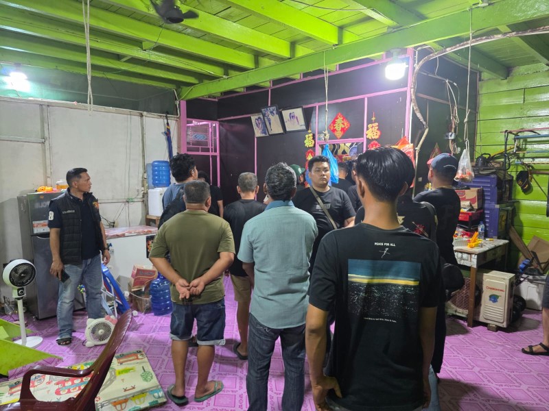 Polres Rohil dan Polda Riau Lakukan Penggeledahan Rumah Warga Diduga Bandar Narkoba