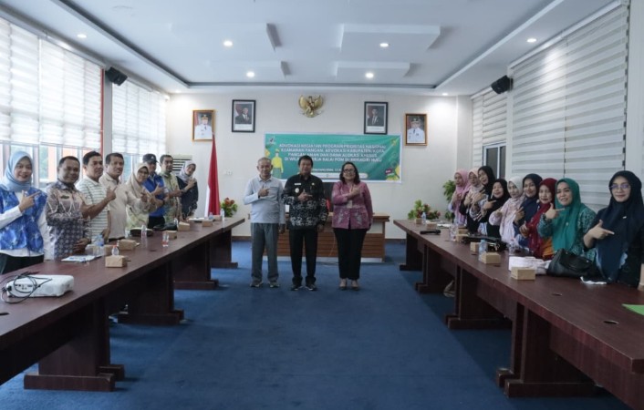Wakil Bupati Inhu Hendrizal Buka Advokasi Program Keamanan Pangan Nasional