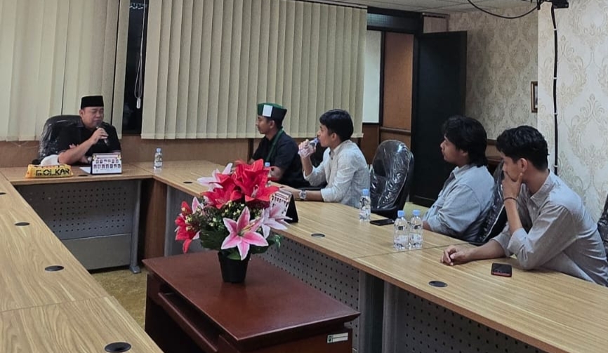 Fraksi Golkar DPRD Riau Buka Ruang Aspirasi untuk Masyarakat dan Mahasiswa