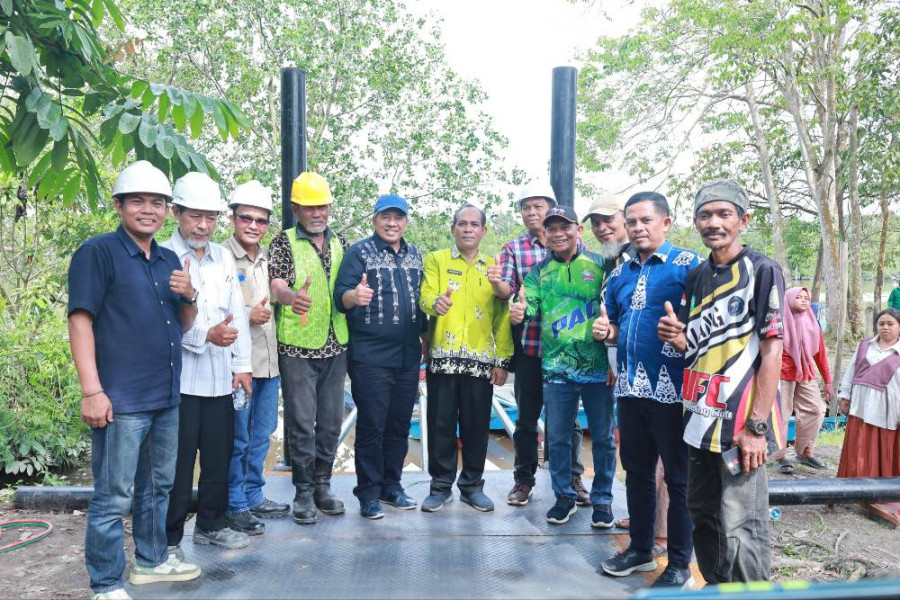 Dukung Nelayan Tradisional, Pemkab Siak Bangun Dermaga di Kampung Tualang