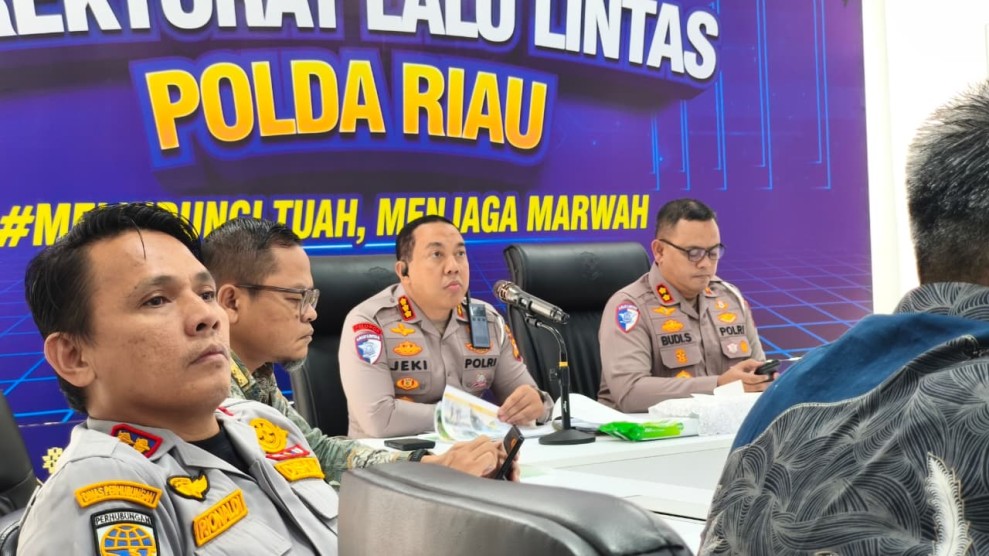 Forum Lalu Lintas Bahas Kesiapan Jalur Mudik, Ditlantas Polda Riau Targetkan Perbaikan Jalan Tuntas H-7 Lebaran