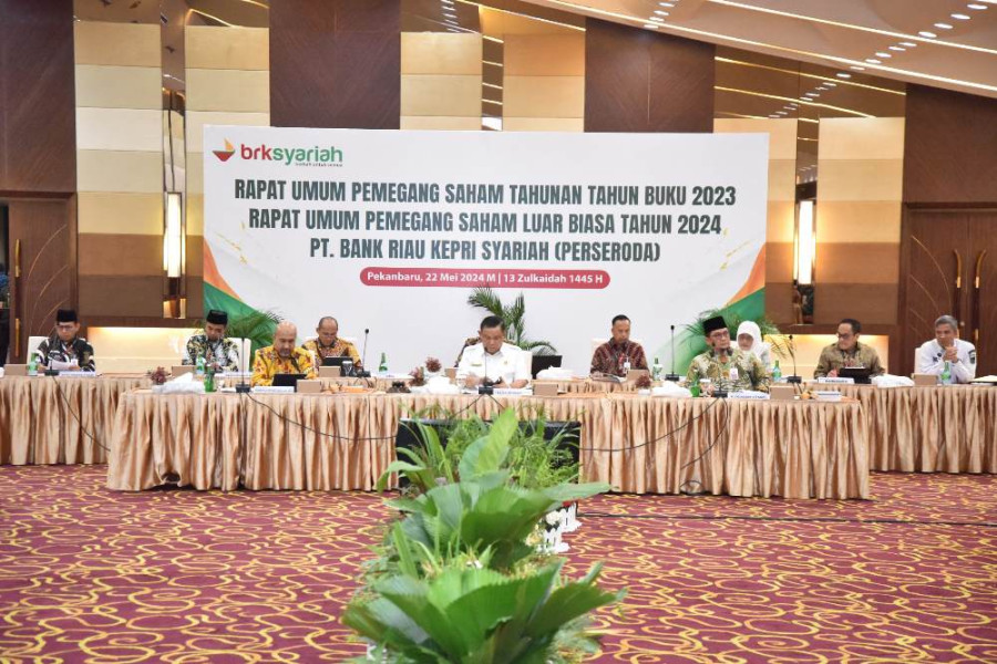 RUPS Tahunan Tahun Buku 2023 dan RUPSLB Tahun 2024 BRK Syariah Berjalan Lancar