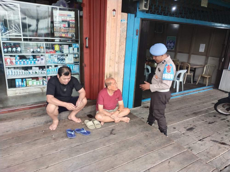 Gencar Sambangi Masyarakat, Polsek Concong Ajak Wujudkan Pilkada Damai 2024