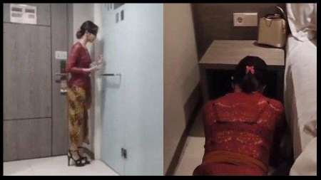 Pemeran Video Bokeh 'Kebaya Merah' Bikin Kepala Puyeng Terungkap, Ternyata di Suroboyo Rek