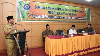 LPTQ Bengkalis Gelar Pelatihan Majelis Hakim