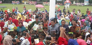 Bupati H. Mursini Canangkan Gerakan Nasional Membacakan Buku Terhadap Anak Usia Dini