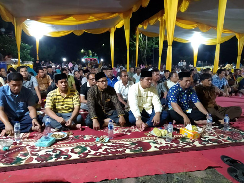 Gelar Syukuran di Taman Jalur, Sejumlah Pimpinan Parpol Ikut Hadir