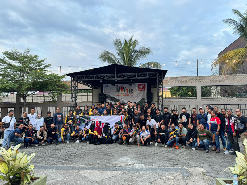 Bikers Matic Berkumpul, Capella Honda Gelar Event MayTic Day