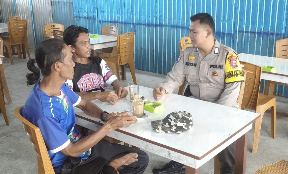 Ini Pesan Polsek Concong kepada Masyarakat Wujudkan Pilkada Damai 2024