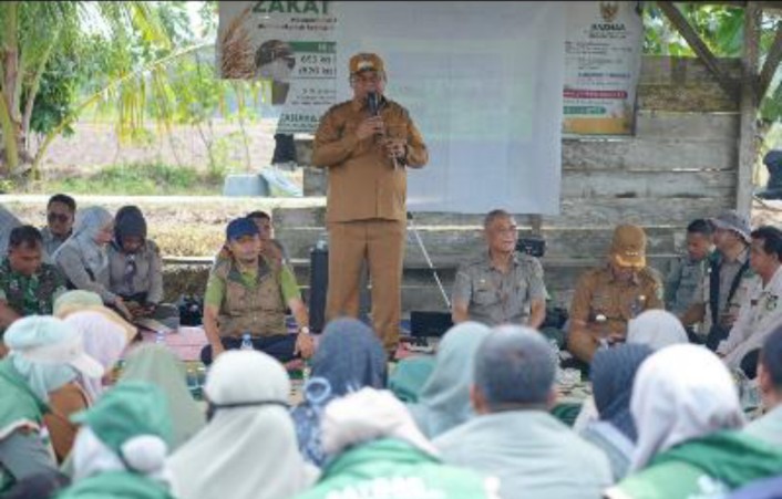 Siak Terima Program Penanaman 70.000 Hektar, Perkuat Peran Bungaraya sebagai Lumbung Pangan
