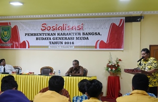 Ratusan Mahasiswa Ikuti Sosialisasi yang Ditaja Kesbangpol Inhil