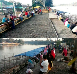  Jelang Pacu Jalur Even Nasional, Kota Teluk Kuantan Mulai Dipadati Pengunjung