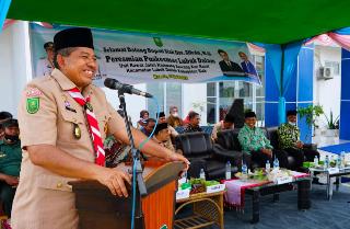 Resmikan Gedung Puskesmas, Bupati Alfedri: ini Janji Kami