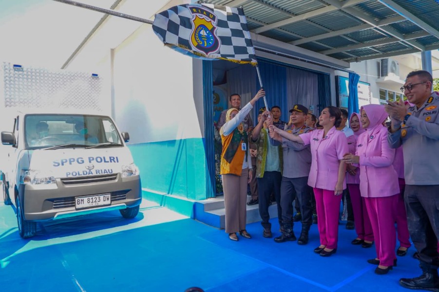 Dapur Gizi SPPG Tahap II Diresmikan, Kapolda Riau Pastikan Anak Bangsa Tumbuh Sehat