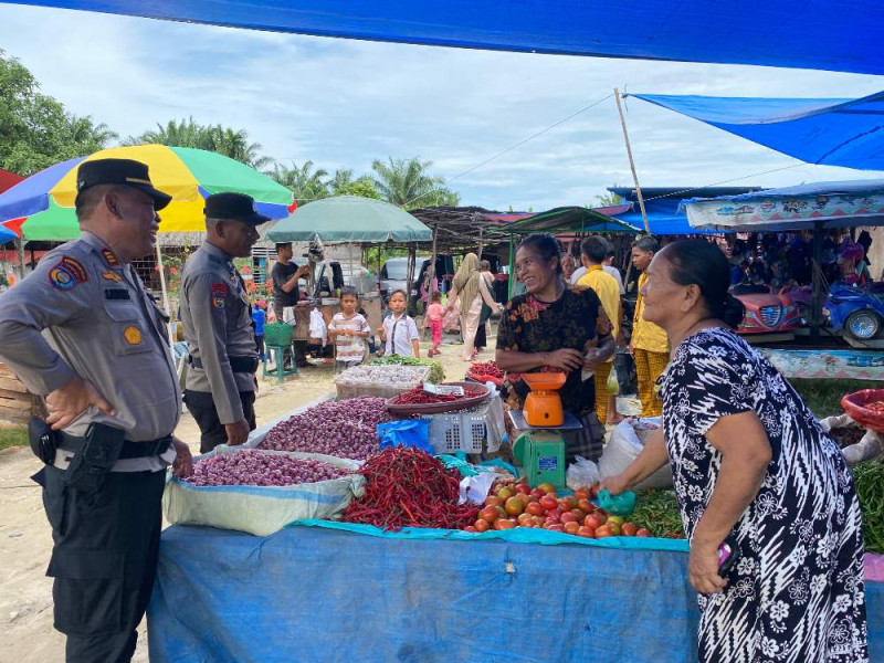 Satbinmas Polres Rohil Himbau Seluruh Elemen Masyarakat Jaga Situasi Kamtibmas jelang Pelantikan Presiden