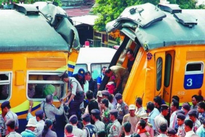 Korban Tabrakan Kereta Api di Paskitan jadi 21 Orang