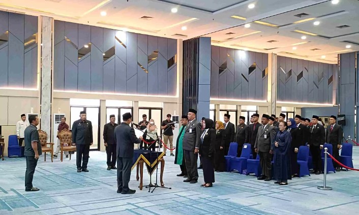 Pemko Pekanbaru Lantik Pejabat Eselon III dan IV, Ini Nama-namanya