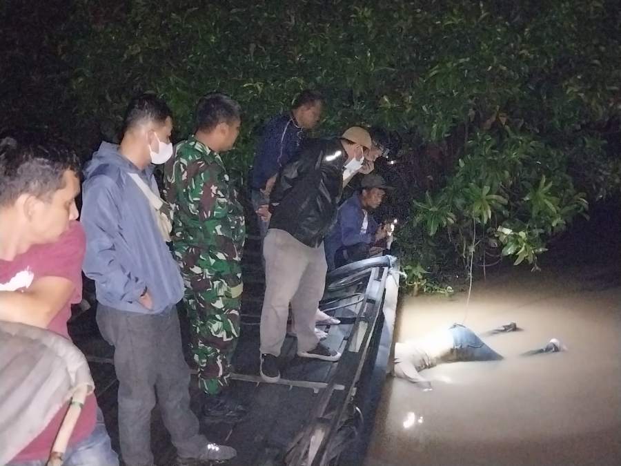 Mayat Seorang Gadis Ditemukan Terapung di Inhil Riau, Identitas Belum Diketahui