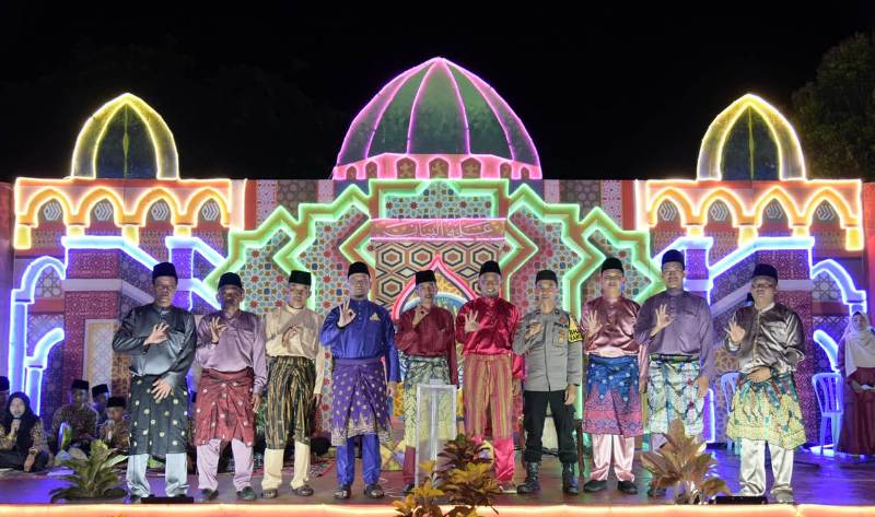 Buka MTQ Desa Jangkang Resmi dibuka, Ini Harapan Bupati Bengkalis