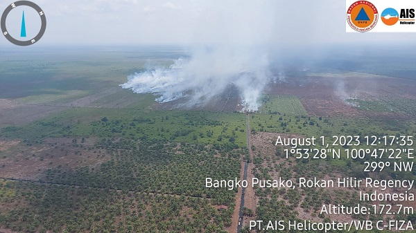 Karhutla Masih Membara, Riau Terancam Kabut Asap