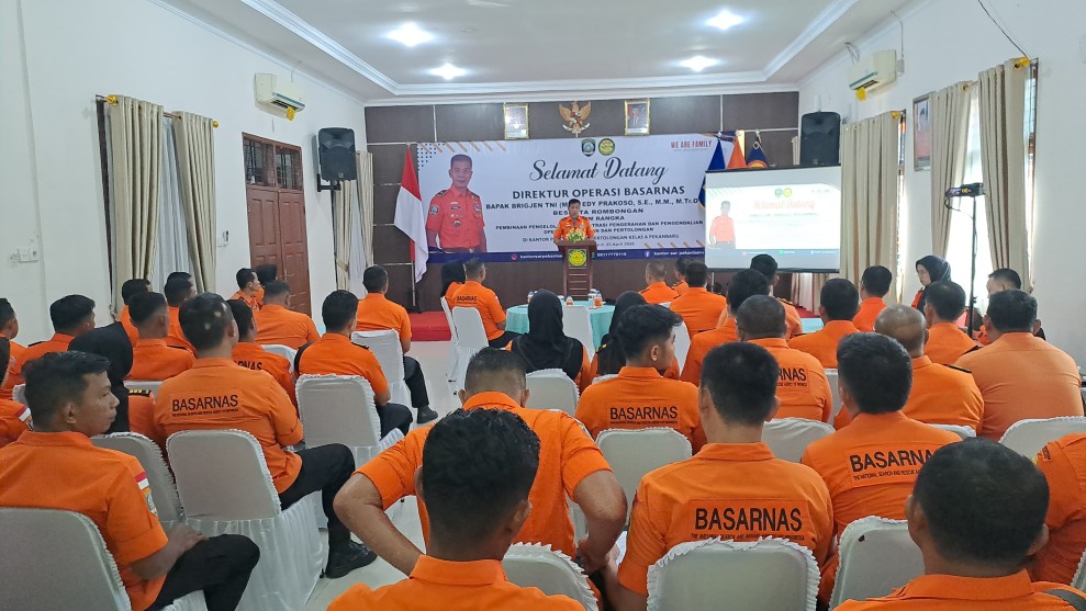 Direktur Operasi Basarnas Kunjungi Kantor Pekanbaru, Ini yang Disampaikan