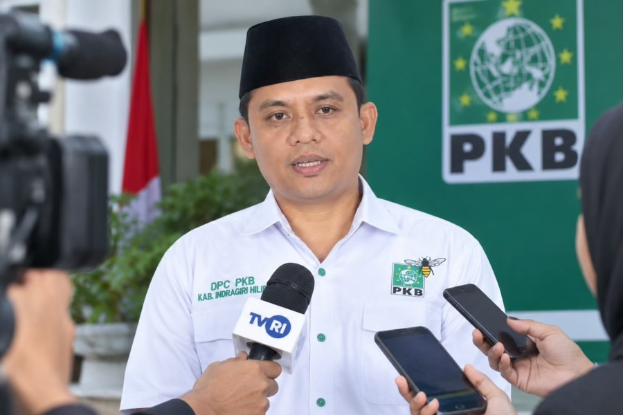 DPC PKB Inhil Gelar Orientasi Politik Sekaligus Pengukuhan Pengurus dan Mukecab