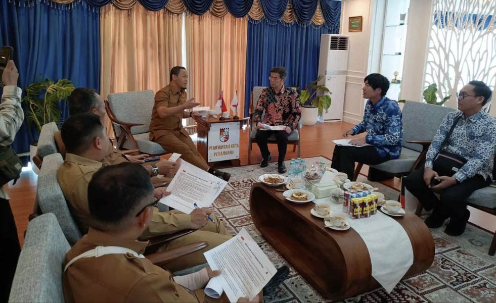 Konjen Jepang Kunjungi Wako Pekanbaru, Bahas Peluang Kerjasama Bidang Pendidikan