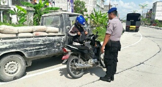  Hari ke 6 Ops Zebra Siak, Ratusan Pelanggar Kena Tilang di Inhil