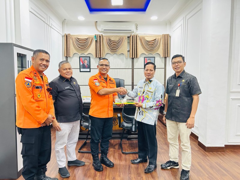 Basarnas Pekanbaru dan Pemkab Kuansing Bahas Pembentukan Unit Siaga SAR dan Kampung Rescue