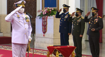 Resmi Dilantik Presiden, Ini Profile Laksamana Yudo Margono Panglima TNI Baru   
