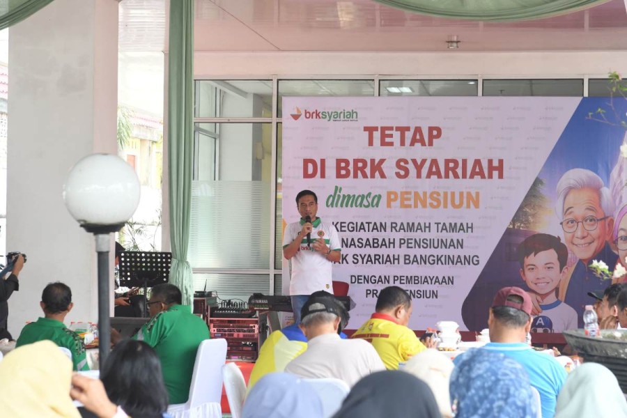 BRK Syariah Hadirkan Senam Sehat dan Pemeriksaan Kesehatan Gratis untuk Nasabah Pensiunan dan Pra Pensiun