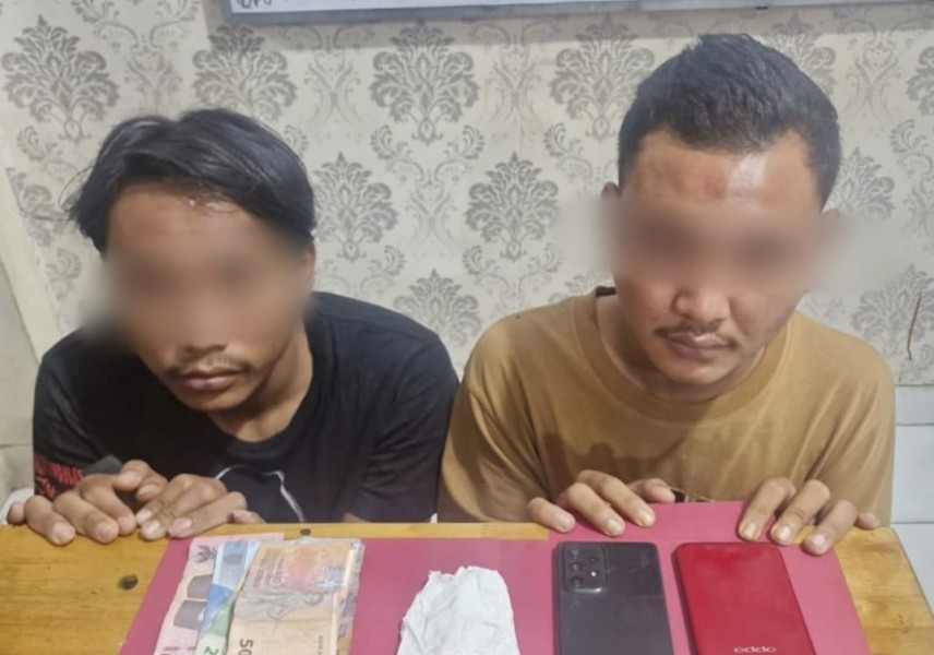 Jadi Pengedar Narkoba, Polres Siak Ringkus Dua Pemuda di Kandis