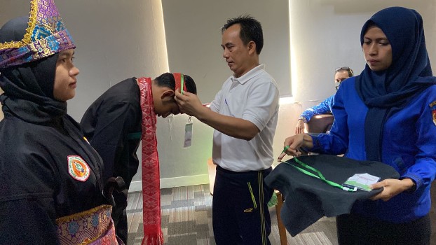 Dispora Pekanbaru Gelar Pelatihan Pemberdayaan Olahraga Tradisional Silat