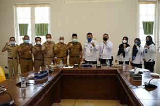 Pemkab Siak Terima Audiensi BNN Kabupaten Pelalawan