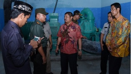Bupati Amril Kecewa dengan Proyek Intake Air Baku Sungai Jurong