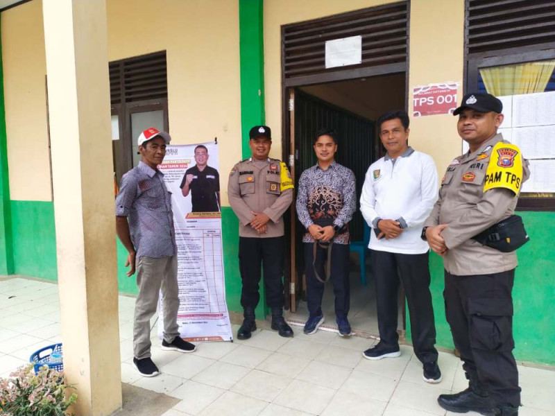 Subsatgas Binmas Polres Kuansing Laksanakan Cooling System Pilkada Damai 2024