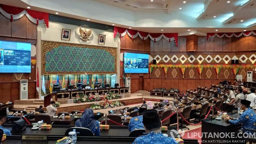 DPRD Riau Gelar Sidang Paripurna Lanjutan Terkait Ranperda APBD Riau 2024