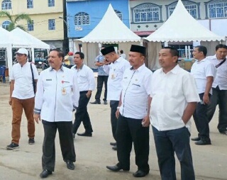 Sekda Said Pantau Persiapan International Coconut Exhibition 2017 di Inhil